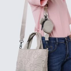 Milliotandco Disney Mickey Never Stop Dreaming Tote Bag (Khaki) Bags