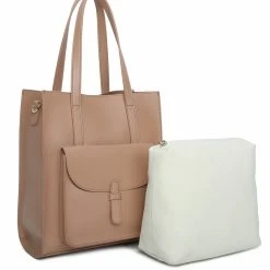 Milliotandco Bags Shirley Tote Bag (Brown)