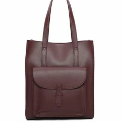 Milliotandco Bags Shirley Tote Bag (Maroon)