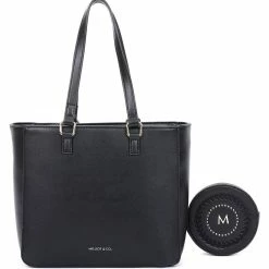 Milliotandco Bags Dominica Totes Bag (Black)