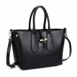 Milliotandco Bags Earth Edit Lorella Totes Bag (Black)