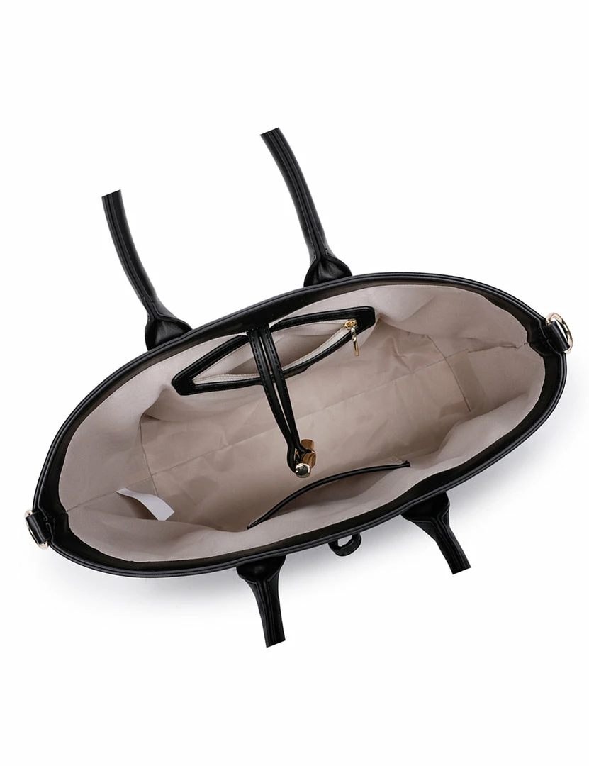 Milliotandco Bags Earth Edit Lorella Totes Bag (Black)