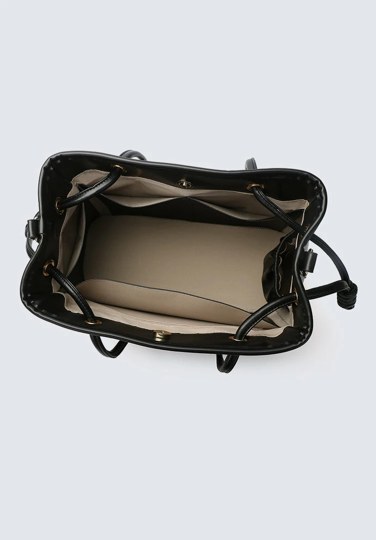 Milliotandco Nurita Harith Naeva Tote Bag (Black) Bags