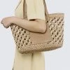Milliotandco Bags WTP Everything Is Honey Totes Bag (Beige)