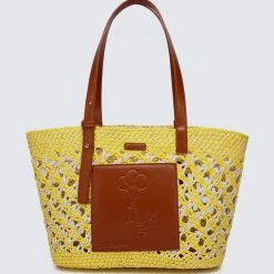 Milliotandco WTP Everything Is Honey Totes Bag (Yellow) Bags
