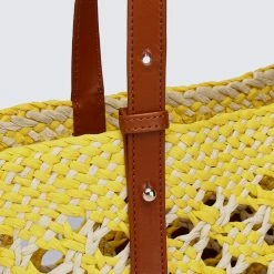 Milliotandco WTP Everything Is Honey Totes Bag (Yellow) Bags