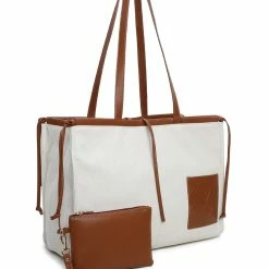 Milliotandco Bags Zelda Tote Bag - Large (Brown)