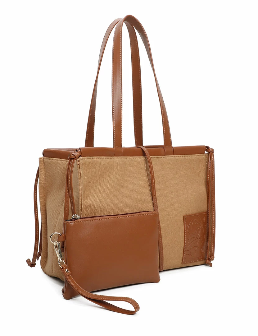 Milliotandco Hilda Tote Bag - Medium (Brown) Bags