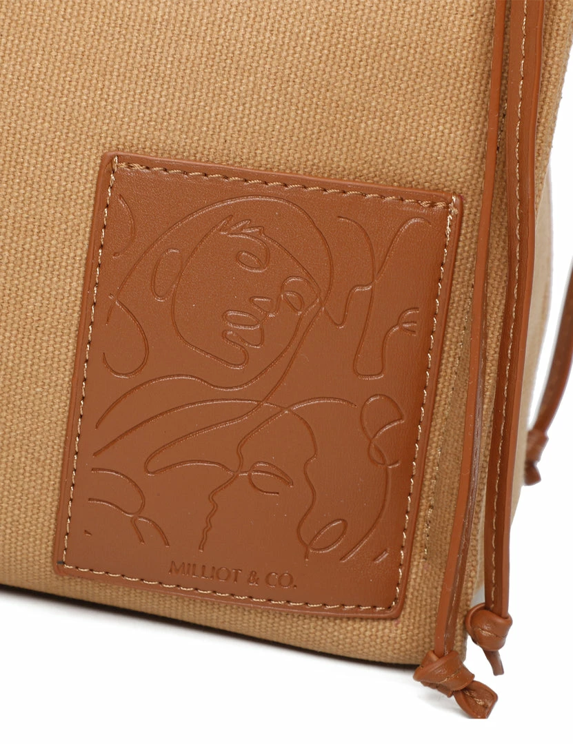 Milliotandco Hilda Tote Bag - Medium (Brown) Bags