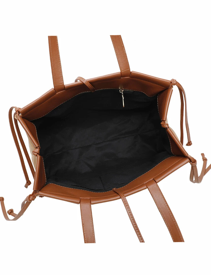 Milliotandco Hilda Tote Bag - Medium (Brown) Bags