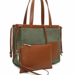 Milliotandco Bags Zoe Tote Bag - Small (Green)