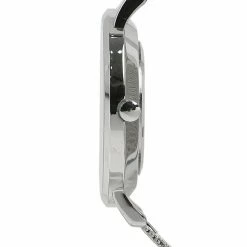 Milliotandco Accessories Greysen Silver Mesh Strap Watch (Silver)