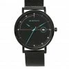 Milliotandco Accessories Coen Black Mesh Strap Watch (Iron)