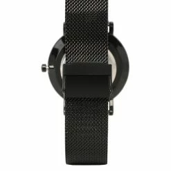 Milliotandco Accessories Coen Black Mesh Strap Watch (Iron)