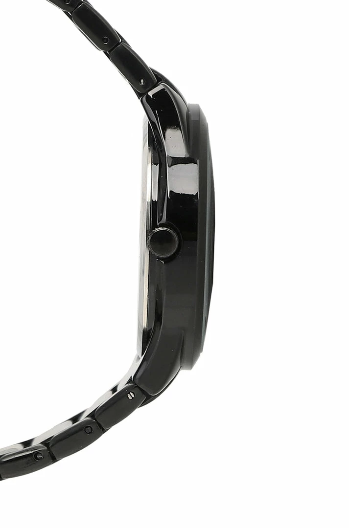 Milliotandco Brayson Black Stainless Steel Strap Watch (Iron)