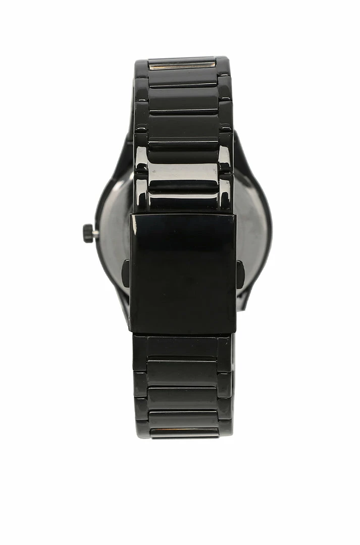 Milliotandco Brayson Black Stainless Steel Strap Watch (Iron)