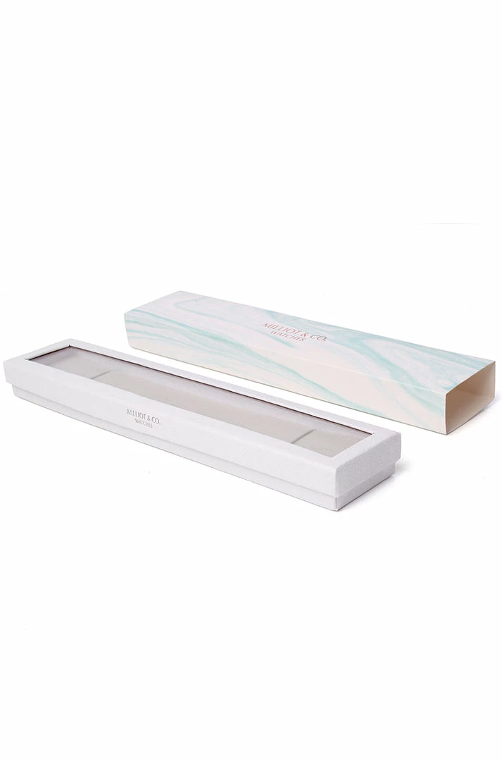 Milliotandco Andy Silver Leather Strap Watch (Grey) Accessories