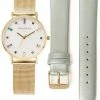 Milliotandco Xanthe Watch With 2 Straps (Gold/Green)