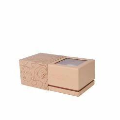 Milliotandco Zoey Rose Gold Mesh Strap Watch Set (Salmon)