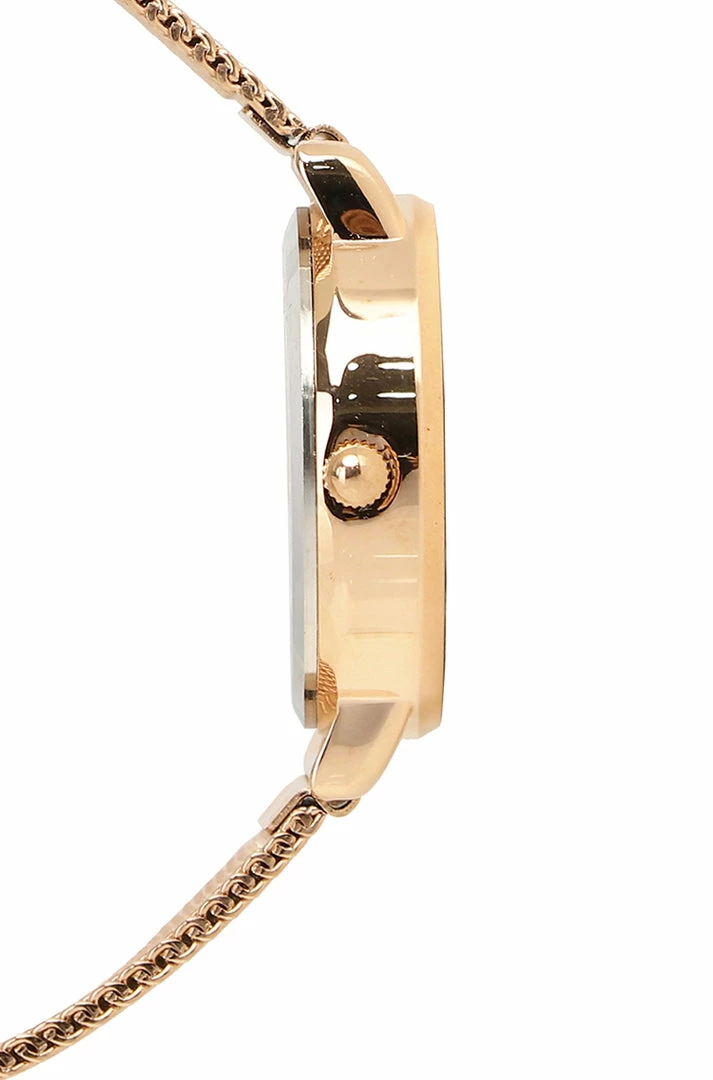 Milliotandco Accessories Disney Snow White Mirror Mirror Watch Set (Rose Gold & Red)