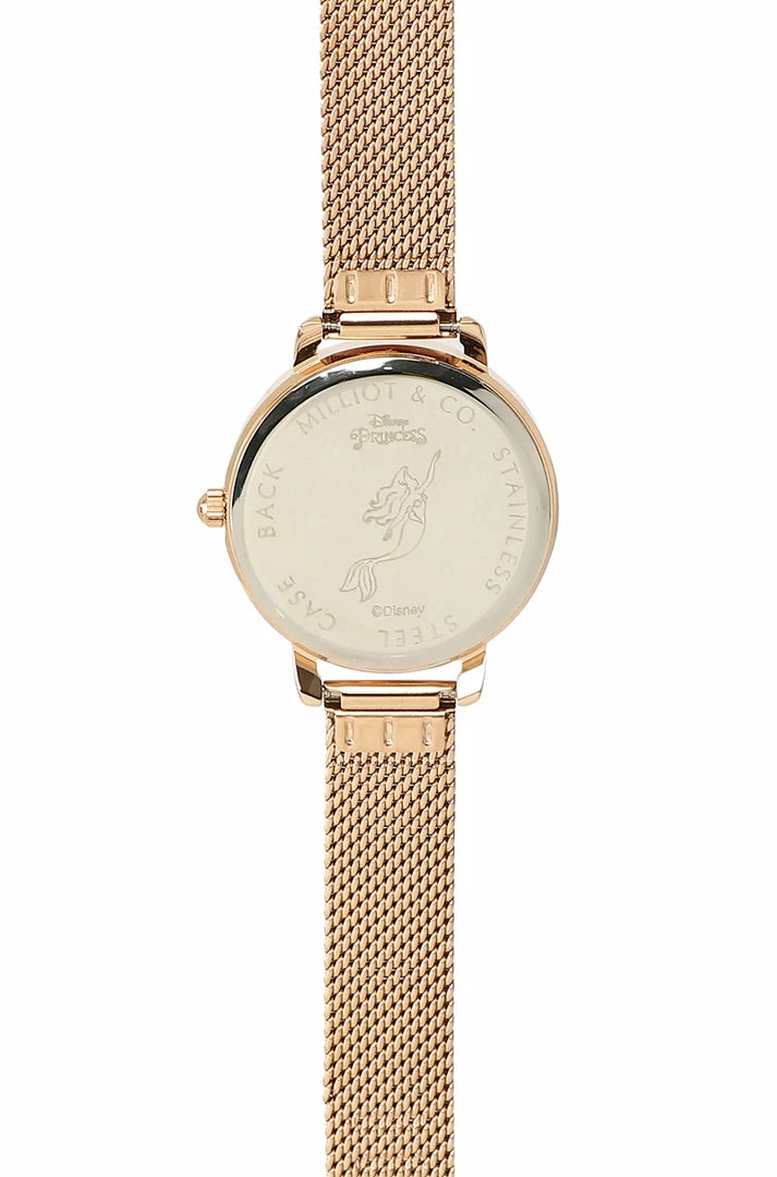 Milliotandco Disney Ariel Kiss The Girl Watch Set (Rose Gold & Aqua) Accessories