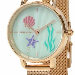 Milliotandco Disney Ariel Kiss The Girl Watch Set (Rose Gold)
