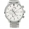 Milliotandco Accessories Craig Silver Stainless Steel Strap Watch (Silver)