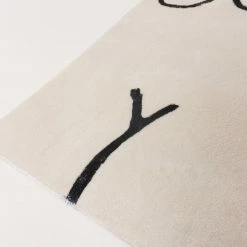 Milliotandco Pure Microfiber Rug (White) The Home Edit