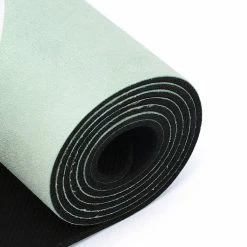 Milliotandco Yoga Mats Quan X Milliot & Co. - Peaches Rubber Sport Mat (3.5MM) - Green