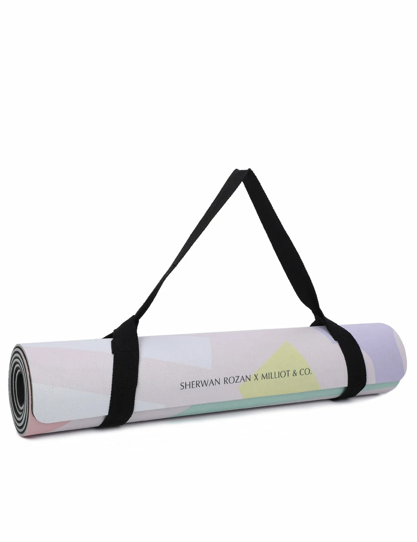 Milliotandco Yoga Mats Sherwan Rozan X Milliot & Co. TPE Sport Mat (6MM) (Pink)