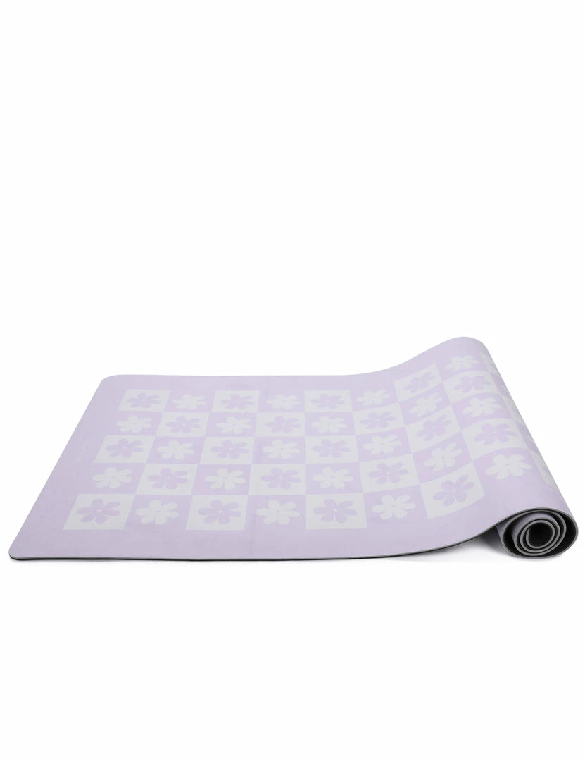Milliotandco Flower Power Yoga Mat (6mm) (Thistle) Accessories