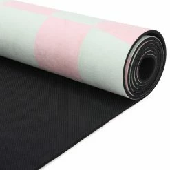 Milliotandco Checkerboard Yoga Mat (3.5mm) (Light Green) Accessories