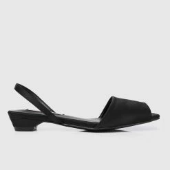 Milliotandco Shoes Nurita Harith Hanis Square Toe Ballerina & Flats (Black)