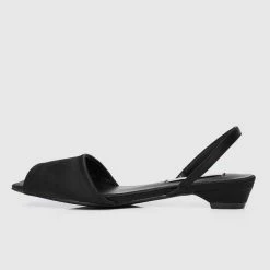 Milliotandco Shoes Nurita Harith Hanis Square Toe Ballerina & Flats (Black)