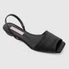 Milliotandco Shoes Nurita Harith Hanis Square Toe Ballerina & Flats (Black)