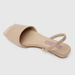 Milliotandco Shoes Nurita Harith Hanis Square Toe Ballerina & Flats (Tortilla)