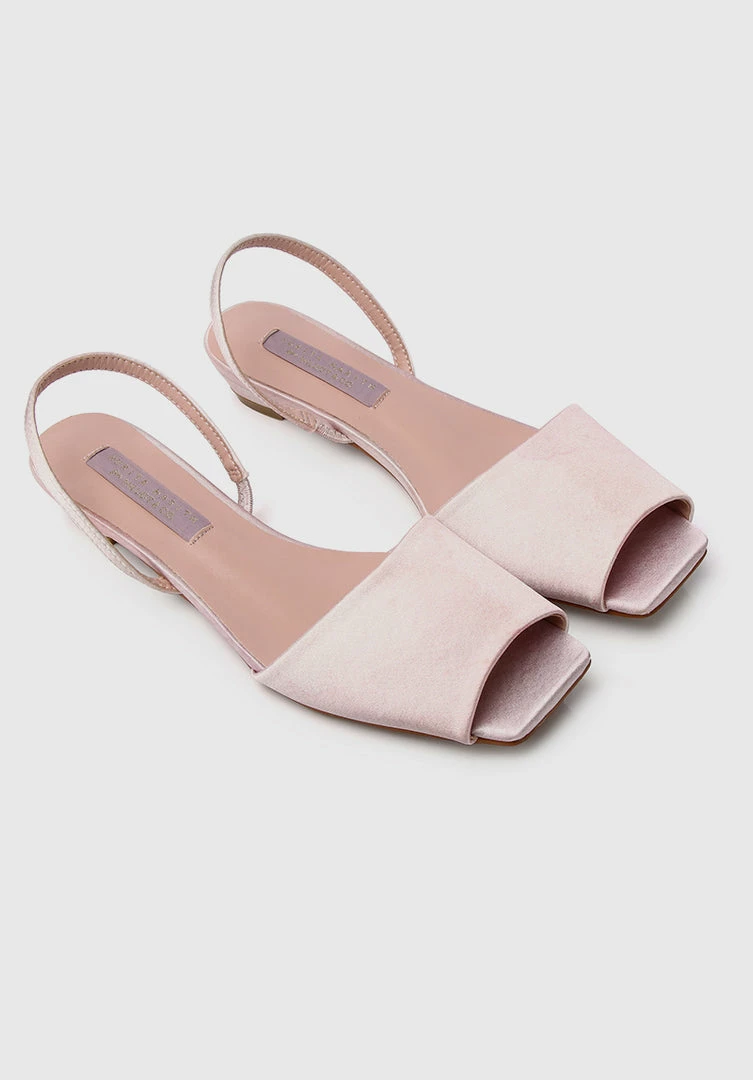 Milliotandco Nurita Harith Hanis Square Toe Ballerina & Flats (Pink)