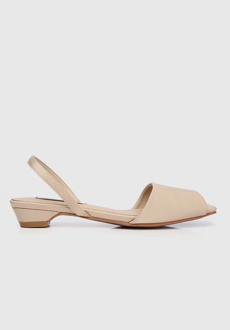 Milliotandco Shoes Nurita Harith Hanis Square Toe Ballerina & Flats (Tortilla)