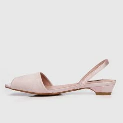 Milliotandco Nurita Harith Hanis Square Toe Ballerina & Flats (Pink)