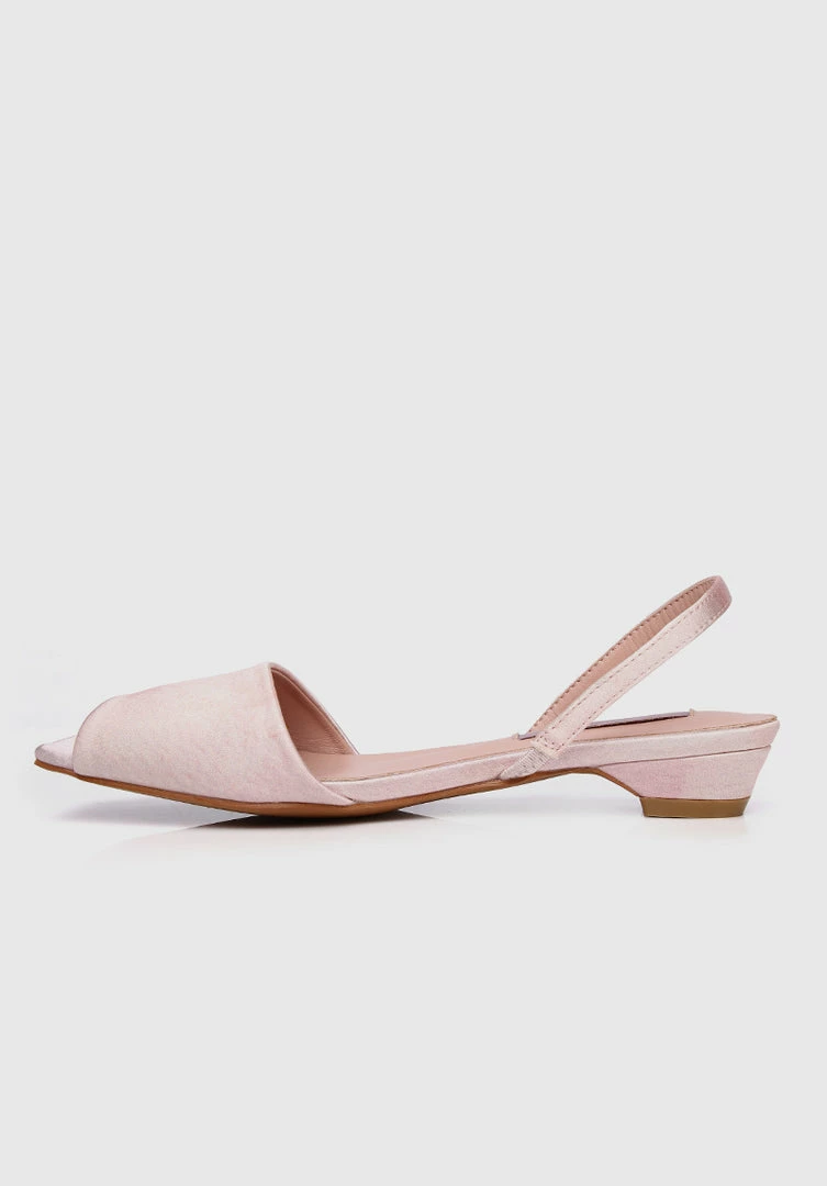 Milliotandco Nurita Harith Hanis Square Toe Ballerina & Flats (Pink)