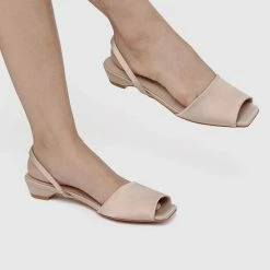 Milliotandco Shoes Nurita Harith Hanis Square Toe Ballerina & Flats (Tortilla)