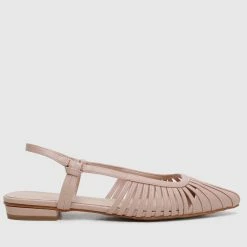 Milliotandco Kym Pointed Toe Flats (Pink) Shoes
