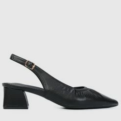 Milliotandco Evonne Pointed Toe Ballerina & Flats (Black) Shoes