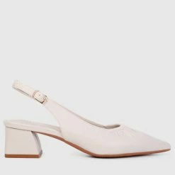 Milliotandco Shoes Evonne Pointed Toe Ballerina & Flats (Almond)