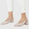 Milliotandco Shoes Evonne Pointed Toe Ballerina & Flats (Almond)