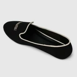 Milliot & Co Disney Minnie Live Life Fully Rounded Toe Ballerina & Flats (Black)