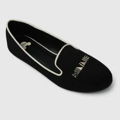 Milliot & Co Disney Minnie Live Life Fully Rounded Toe Ballerina & Flats (Black)