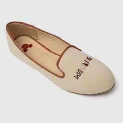 Milliot & Co Disney Minnie Live Life Fully Rounded Toe Ballerina & Flats (Nude)