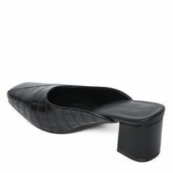 Milliotandco Wizard Square Toe Heels (Black)