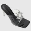 Milliotandco Shoes Showtime Square Toe Heels (Black)